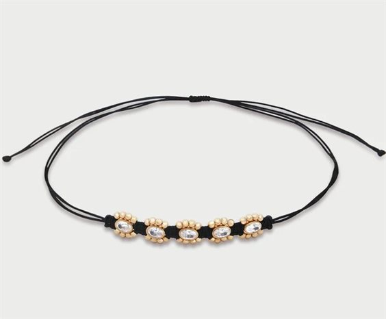 Collana Rue des Mille Donna in Lega metallica Cubic Zirconia GR-039 M4 AU - GR-039 M4 AU